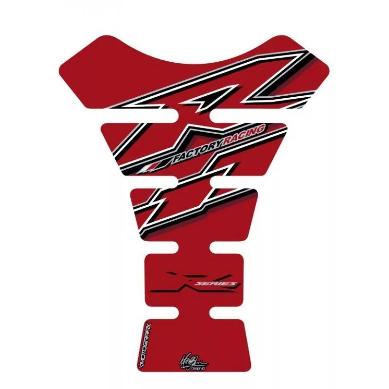 Motografix Yamaha YZF R6 / R1 / R25 / R3 3D Gel Tank Pad Protector TY002C