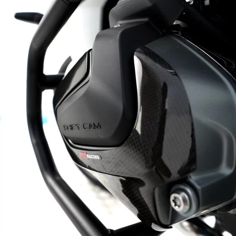 R&G Carbon Motordeckel Schutz Schleifer links BMW R 1250 GS 2018- | R 1250 RT 2019- | R 1250 RS 2024-