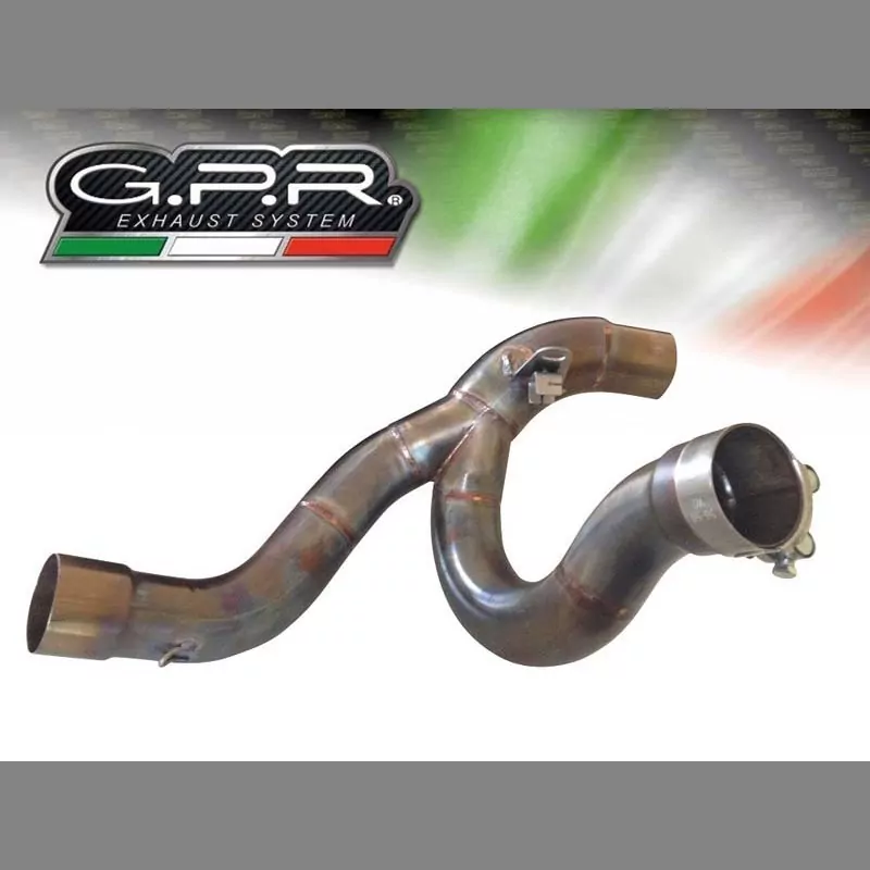 Ducati Multistrada 1260 2018-2020, Decatalizzatore, Decat pipe Fits both original silencers and GPR pipes