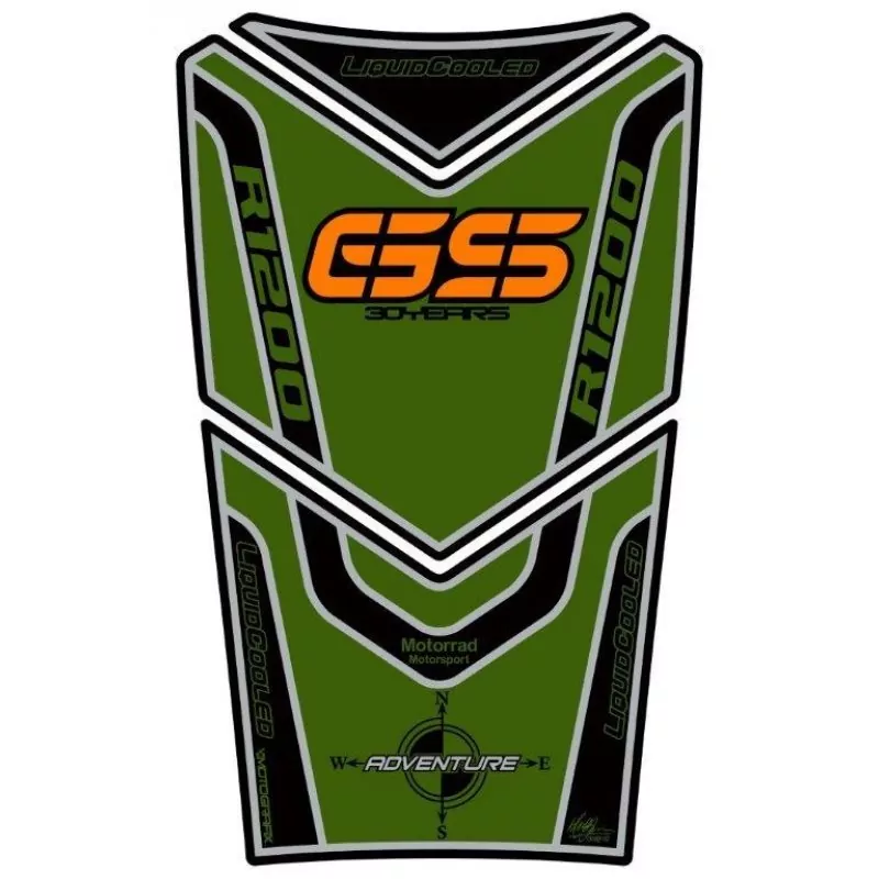 BMW R 1200 GS LC Motografix 3D Gel Tank Pad Protector TB021GO