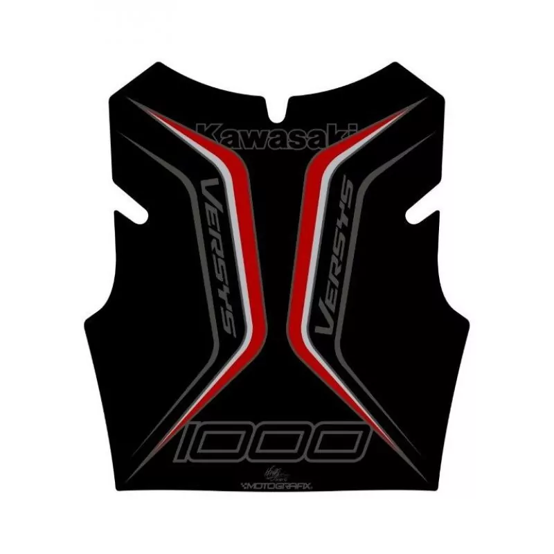 Motografix Kawasaki Versys 1000 SX 3D Gel Tank Pad Protector TK024R