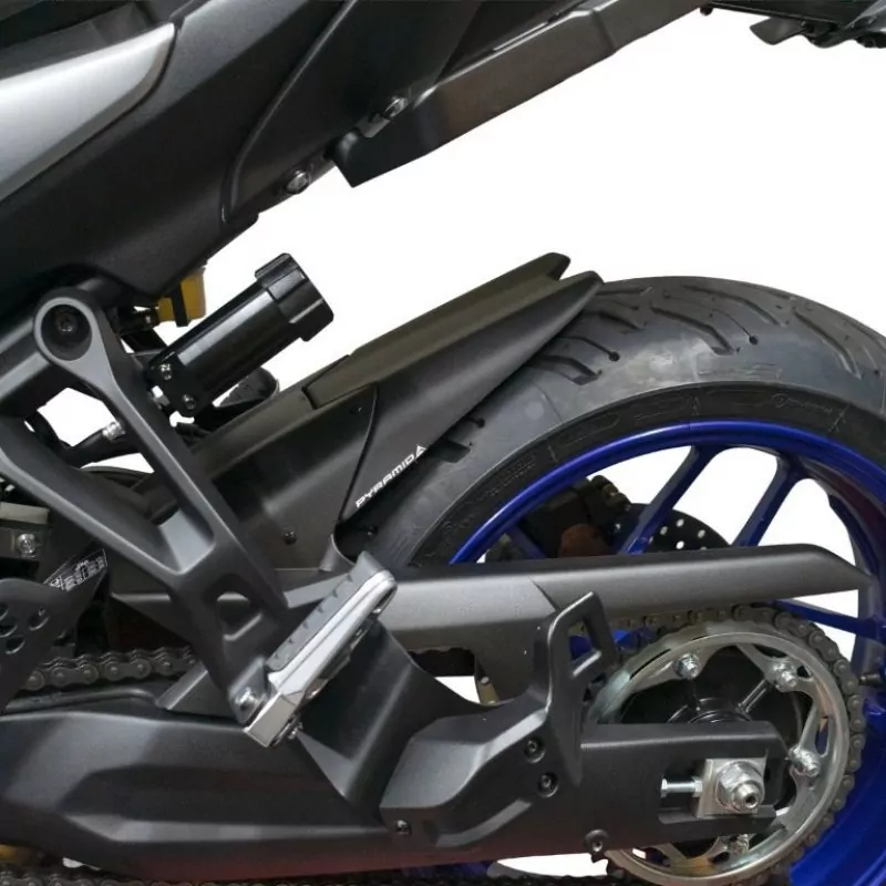Pyramid Hinterradabdeckung Verlängerung Schwarz Matt Yamaha Tracer 7|GT 2025-