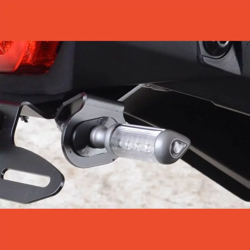 R&G Micro Blinker Adapter 4er Set vorn / hinten Honda NC 750 X 2021- / XL 750 Transalp 2023-