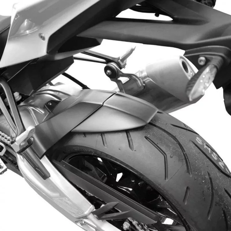 Pyramid Hinterradabdeckung Verlängerung Schwarz Matt BMW S 1000 R 2014-2020 / S 1000 RR 2009-2018
