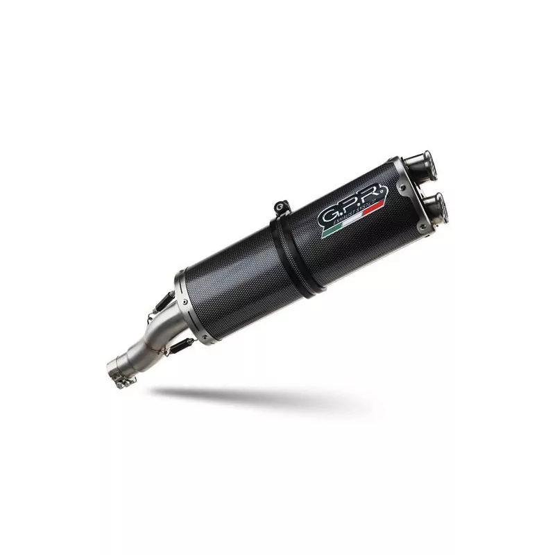 GPR Auspuff System  Voge Valico 650 Dsx 2021/2022 e5 Homologated slip-on Auspuff mit Katalysator Dual Poppy Valico 650 Dsx 2021/2022 e
