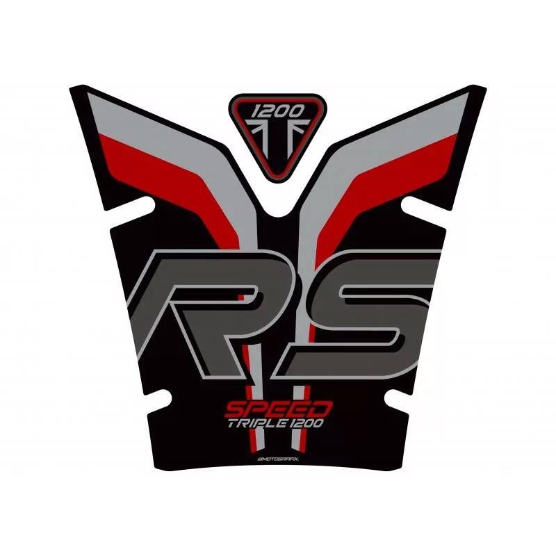 Triumph 2021 SPEED TRIPLE RS 3D Gel Motografix Tank Pad Protector TT050KR