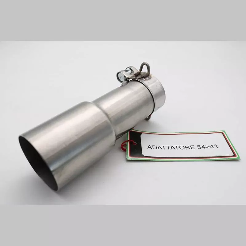 GPR Auspuff Cafè Racer Accessorio - Tubo Adattatore 54 > 41 Verbindungsrohr Adaptor From Diam 54 To Diam 41 Accessorio - Accessory Acc