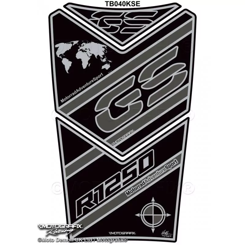 BMW R 1250 GS Adventure Motografix 3D Gel Tank Pad Protector TB040KSE