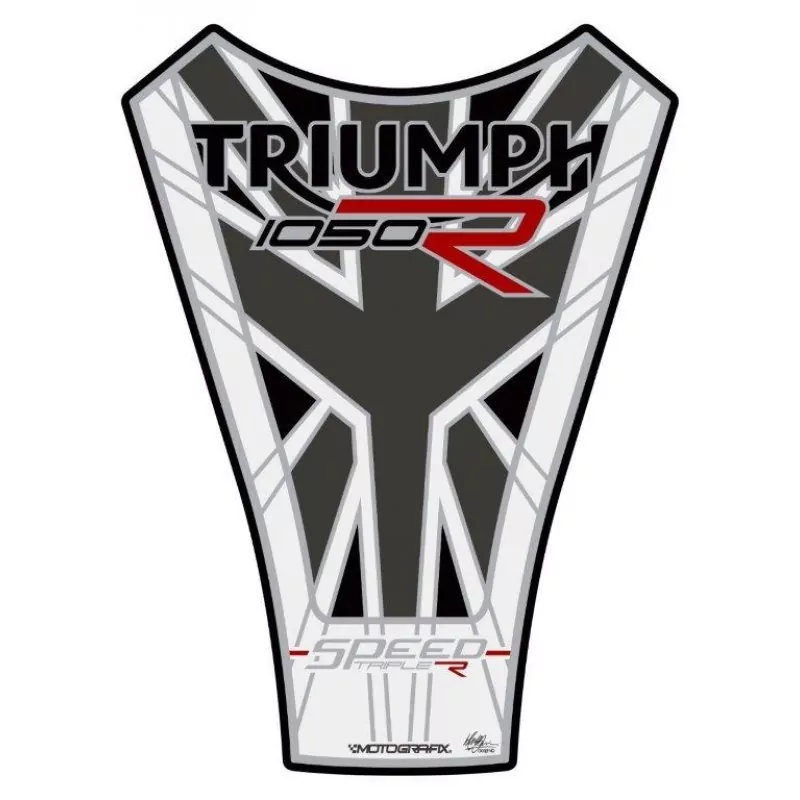 Motografix Triumph Speed Triple 1050 RS 3D Gel Tank Pad Protector TT034MJW