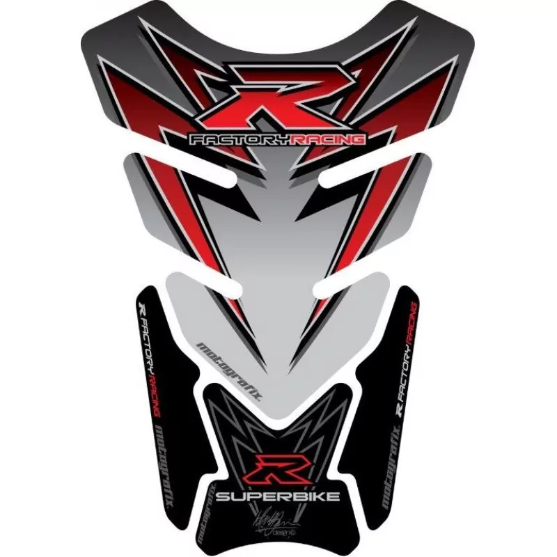 Motografix Suzuki GSX-R 600 750 1000 3D Gel Tank Pad Protector TS016S
