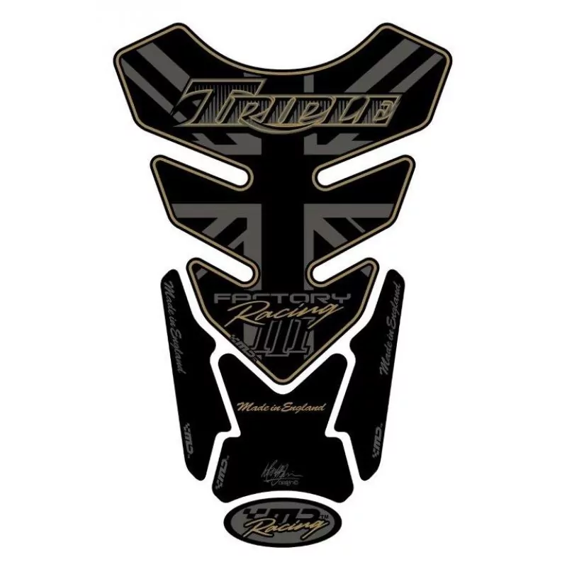 Motografix Triumph Triple Racing 3D Gel Tank Pad Protector TT014KA