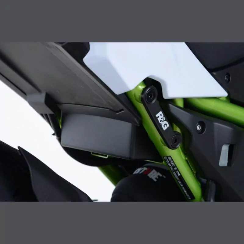R&G hintere Fußrastenabdeckung Set Kawasaki Z 650 / Ninja 650 2017- / Z 650 RS 2022-