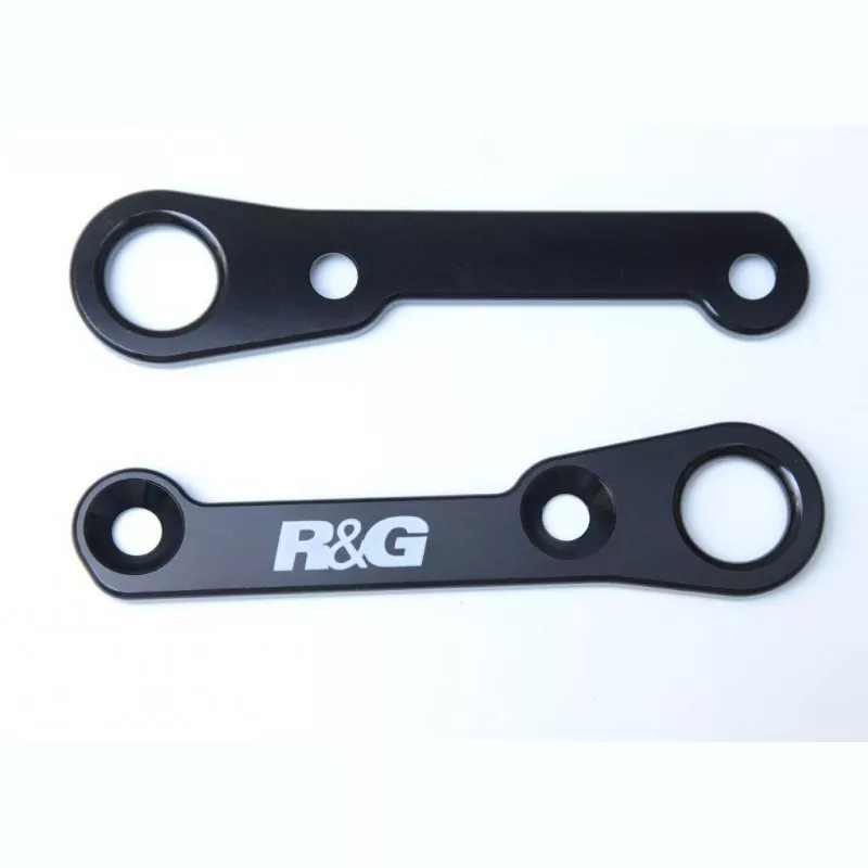R&G Racing Transporthaken Paar "Black" Yamaha YZF-R25 / YZF-R3 2014-