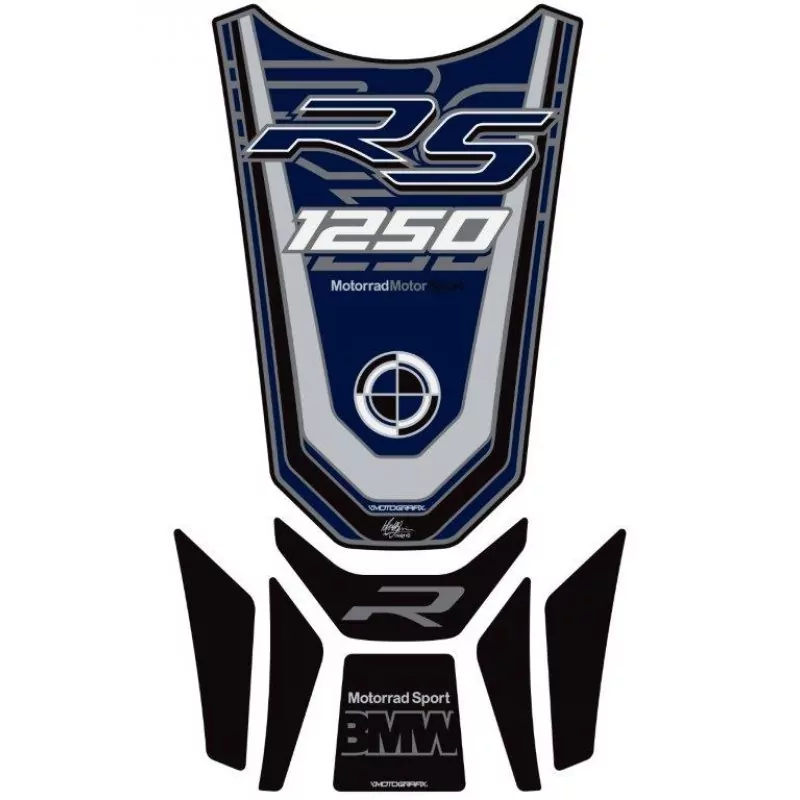BMW R 1250 RS Motografix 3D Gel Tank Pad Protector TB044IBS