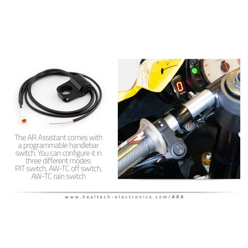 Healtech Advanced Rider Assistant System ARA-1 + ARA-K2F + ARA-DD11