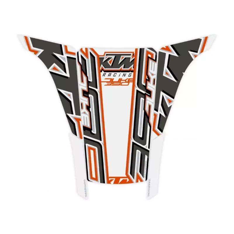 Motografix KTM 390 Duke Factory 3D Gel Tank Pad Protector TKTM07W