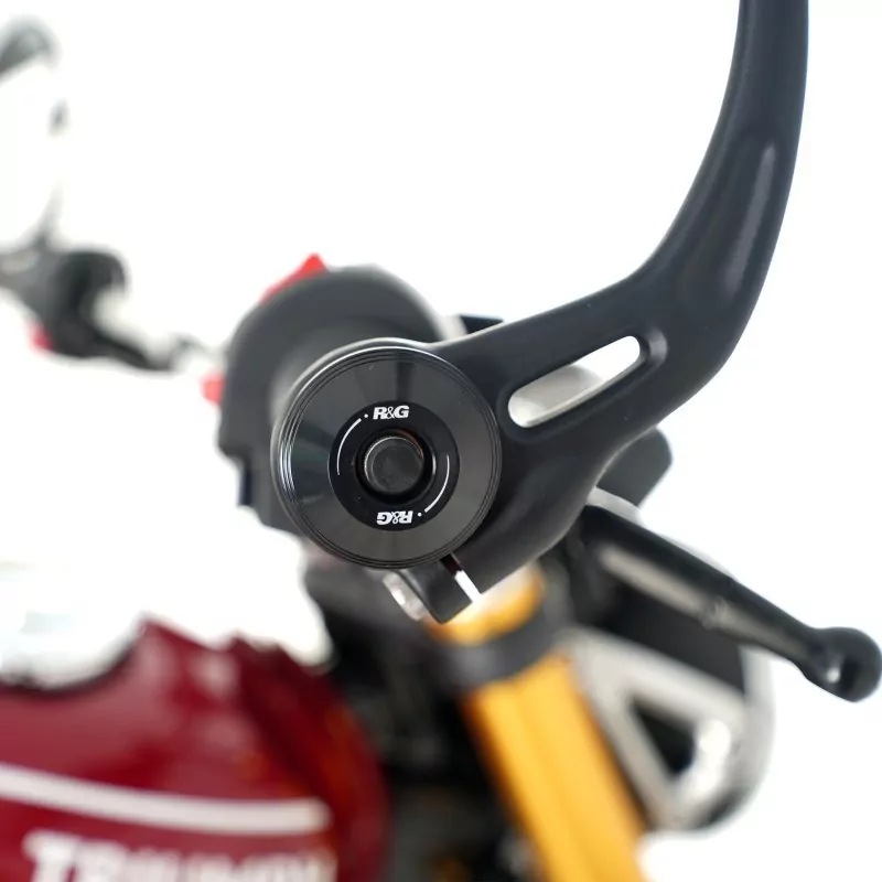 R&G Lenker Protektoren Triumph Speed 400 2024- mit und ohne Lenkerendenspiegeln