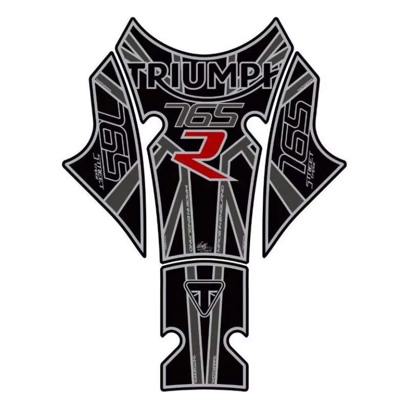 Motografix Triumph Street Triple 765 R 3D Gel Tank Pad Protector TT035KE