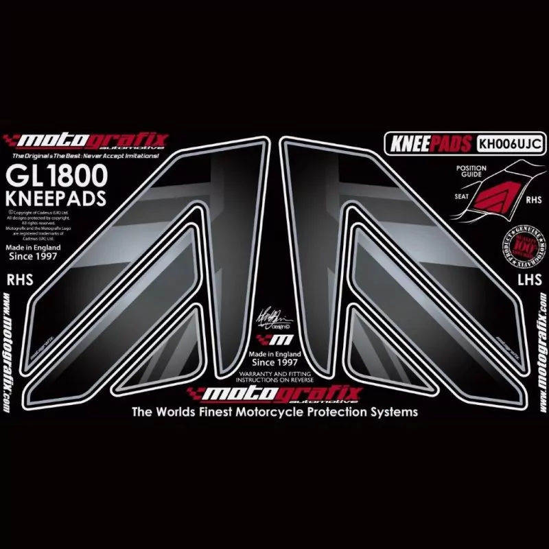 Motografix Tankschutz Knie Pads Honda GL1800 KH006UJC