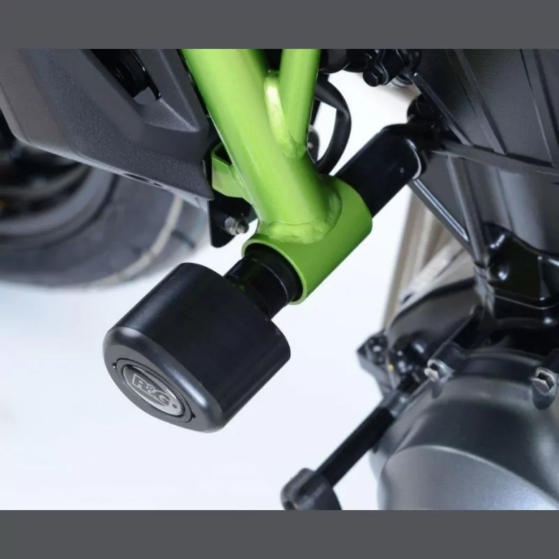 R&G Racing Sturzpads Set "No Cut" Kawasaki Z 650 / Ninja 650 2017- / Z 650 RS 2022-