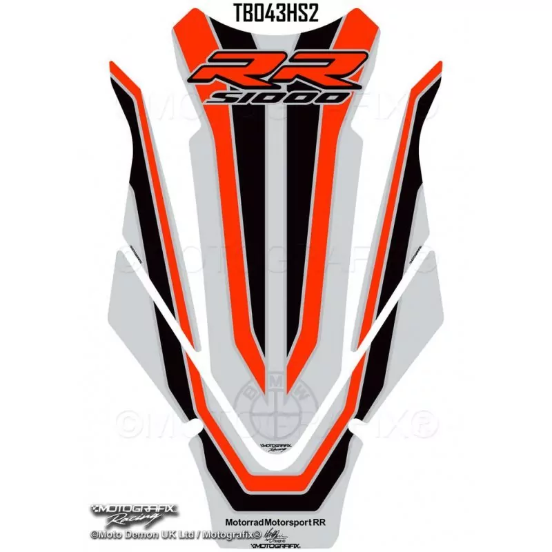 BMW S 1000 RR 2019- Motografix 3D Gel Tank Pad Protector TB043HS2