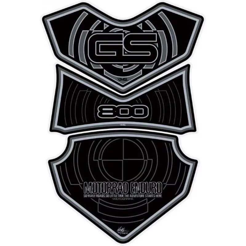 BMW F 800 GS Motografix 3D Gel Tank Pad Protector TB011K