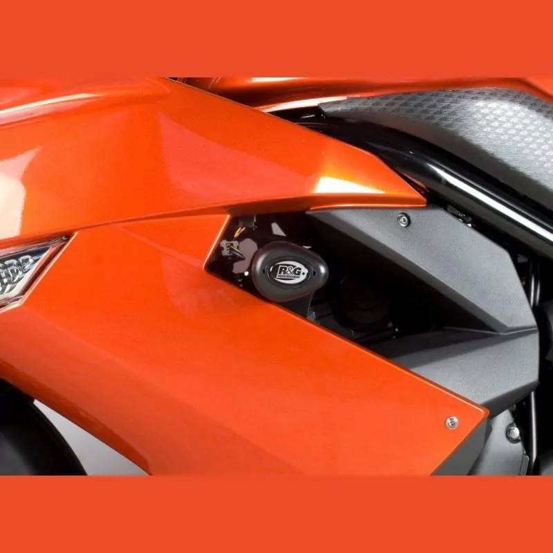 R&G Racing Sturzpads "No Cut" Kawasaki ER-6 F 2009-2011