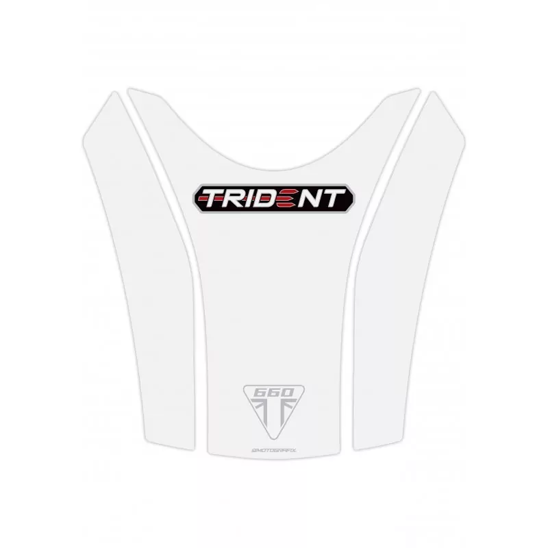 Triumph 2021 TRIDENT 660 3D Gel Motografix Tank Pad Protector TT048WW