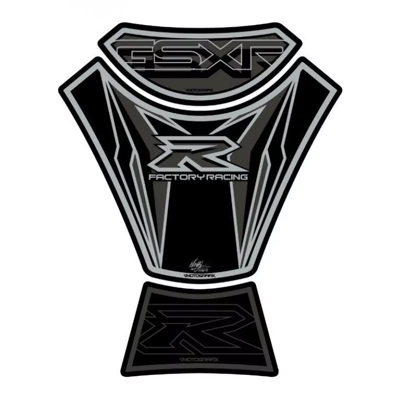 Motografix Suzuki GSX-R 600 / 750 3D Gel Tank Pad Protector TS024K