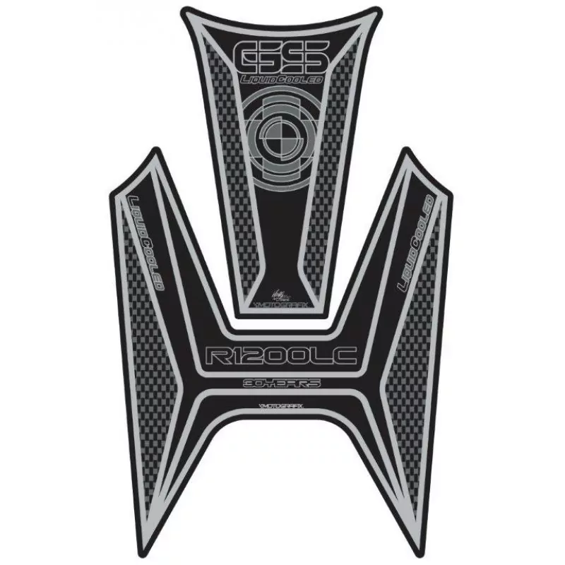 BMW R 1200 GS LC Motografix 3D Gel Tank Pad Protector TB017C