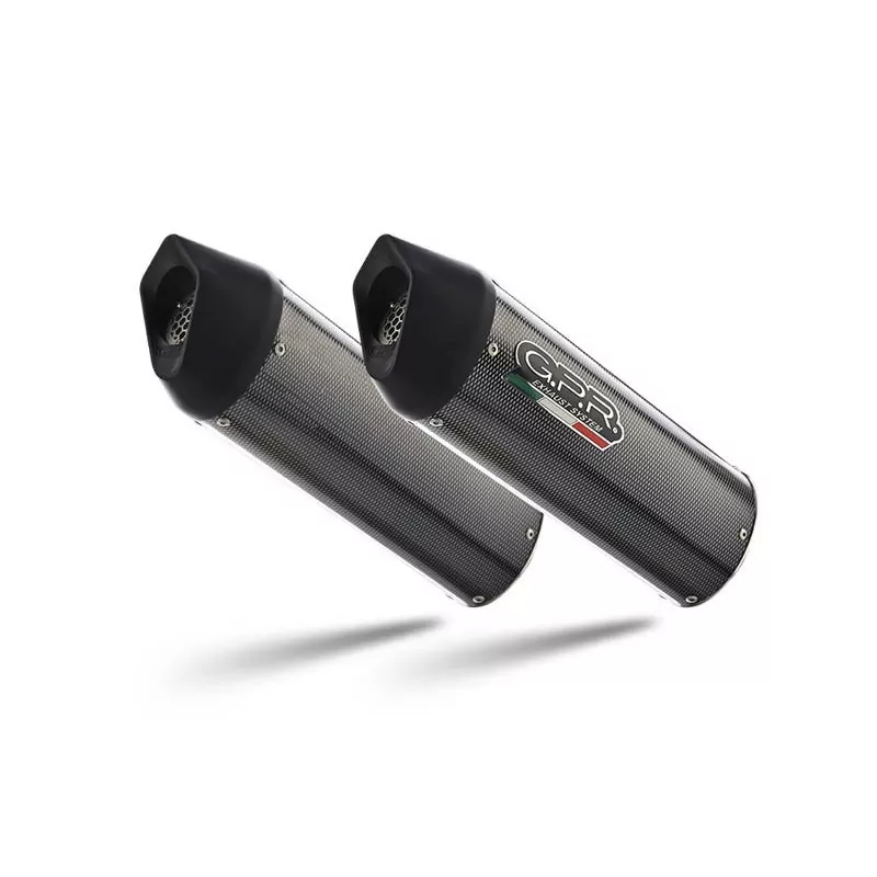 Bmw K 1600 Gt 2017-2021, Furore Evo4 Poppy, Dual Homologated legal slip-on exhaust including removable db killers and link pipes