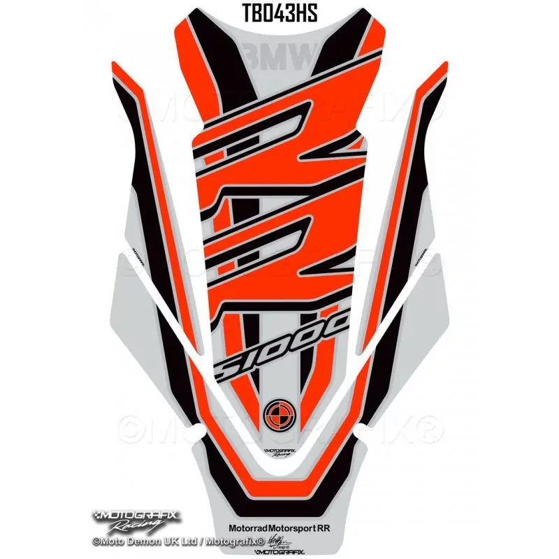 BMW S 1000 RR 2019- Motografix 3D Gel Tank Pad Protector TB043HS