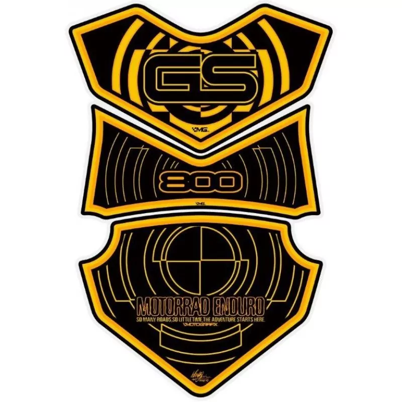 BMW F 800 GS Motografix 3D Gel Tank Pad Protector TB011Y