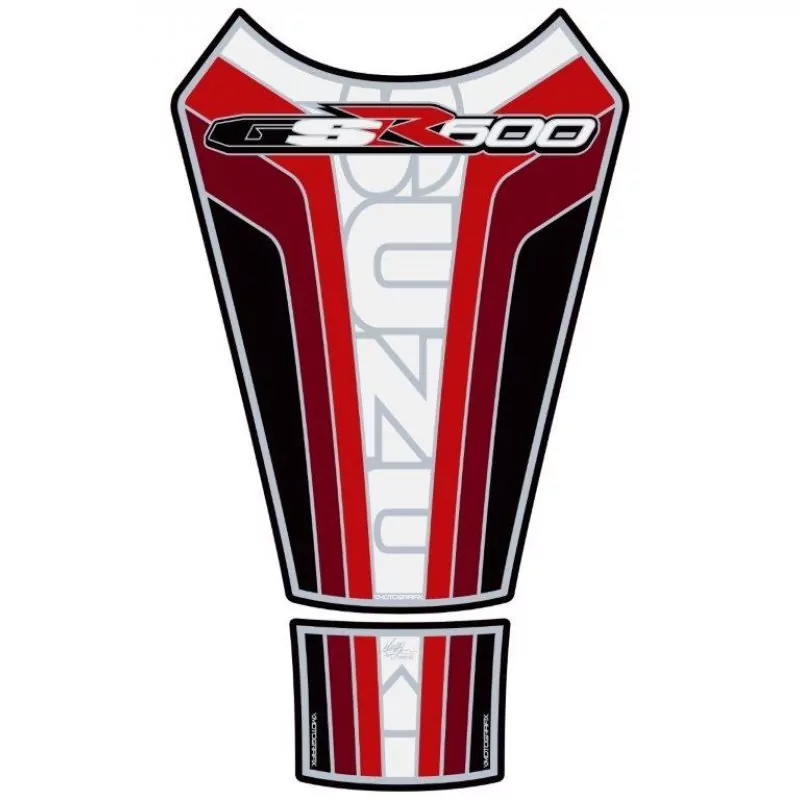 Motografix Suzuki GSR 600 3D Gel Tank Pad Protector TS032RW