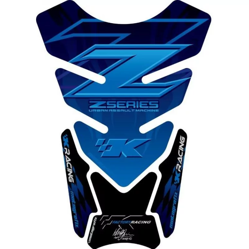 Motografix Kawasaki Z 750 / Z 800 / Z 1000 3D Gel Tank Pad Protector TK009B