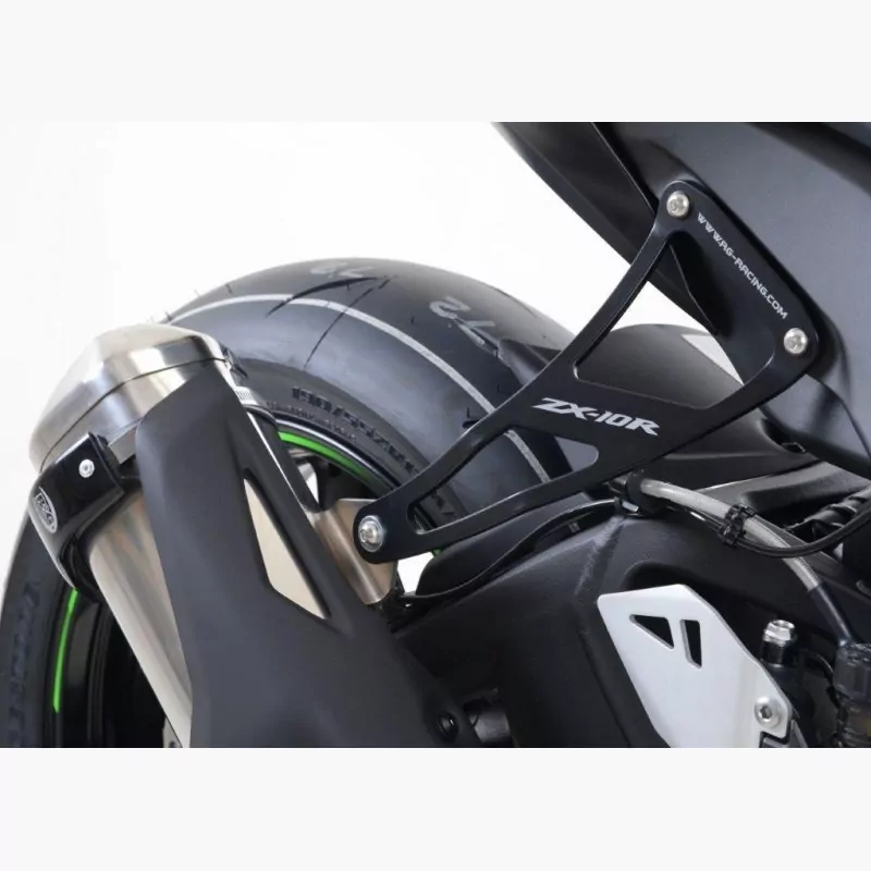 R&G Racing Auspuffhalter Set Kawasaki ZX-10 R 2011-