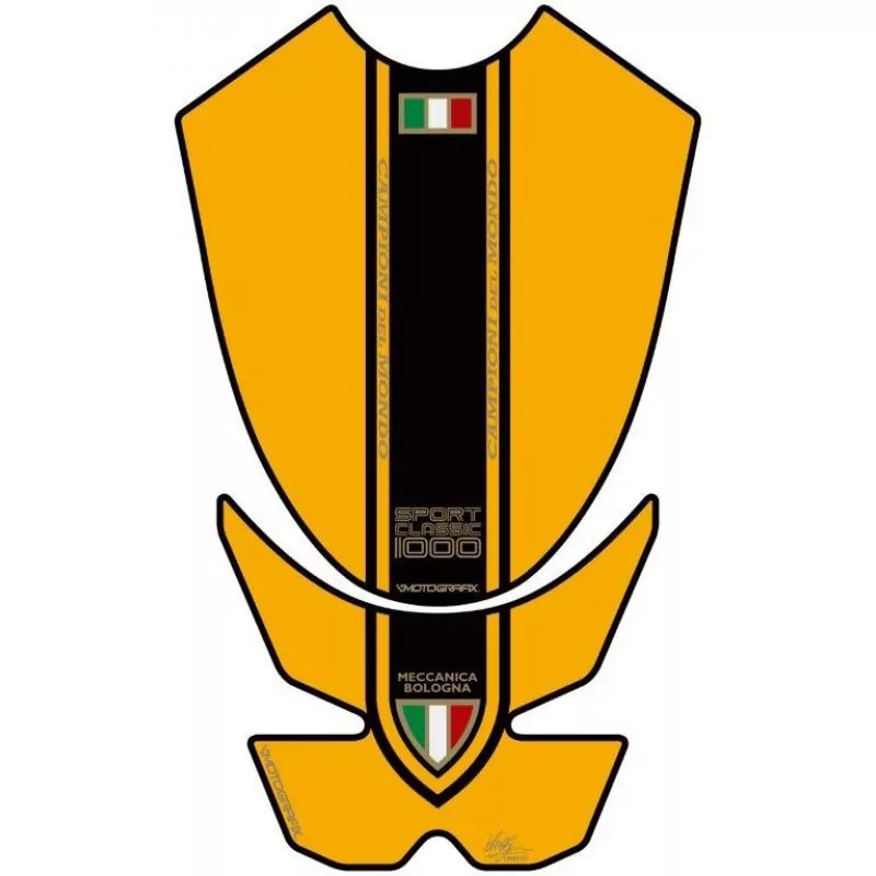 Ducati Sport Classic 1000 Motografix 3D Gel Tank Pad Protector TDSCY