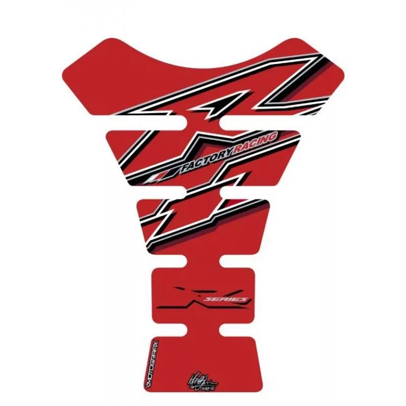 Motografix Yamaha YZF R6 / R1 / R25 / R3 3D Gel Tank Pad Protector TY002R