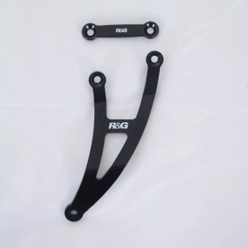 R&G Racing Auspuffhalter Set Kawasaki Z 125 2019- / Ninja 125 2019-