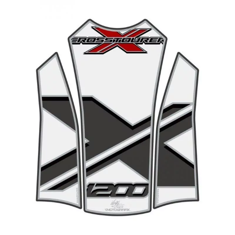 Honda VFR 1200 Crosstourer Motografix 3D Gel Tank Pad Protector TH021W