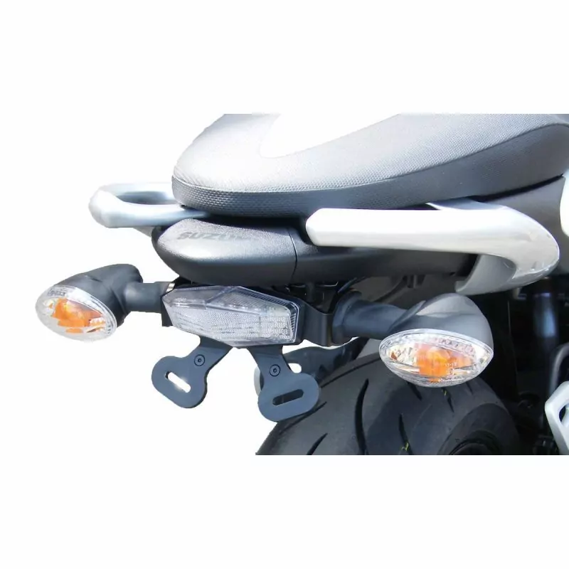Evotech Kennzeichenhalter Suzuki Gladius 650 2009-2016 (clear light)