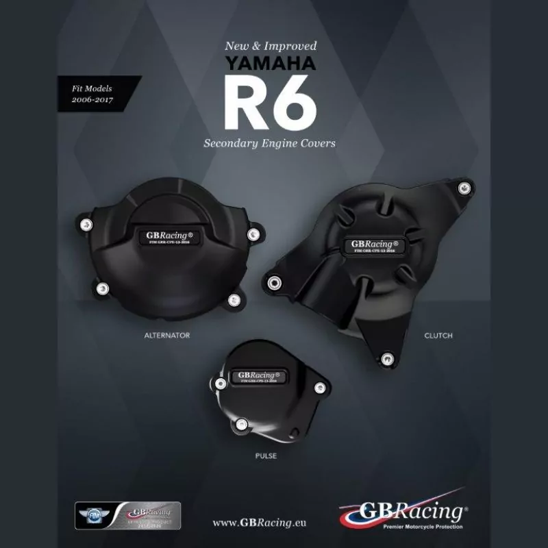 GB Racing Motor Protektor Set Yamaha YZF R6 2006-