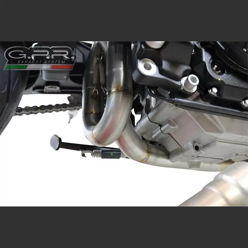GPR Exhaust Aprilia Shiver 900 2017/2020 e4 Decat pipe manifold Decatalizzatore