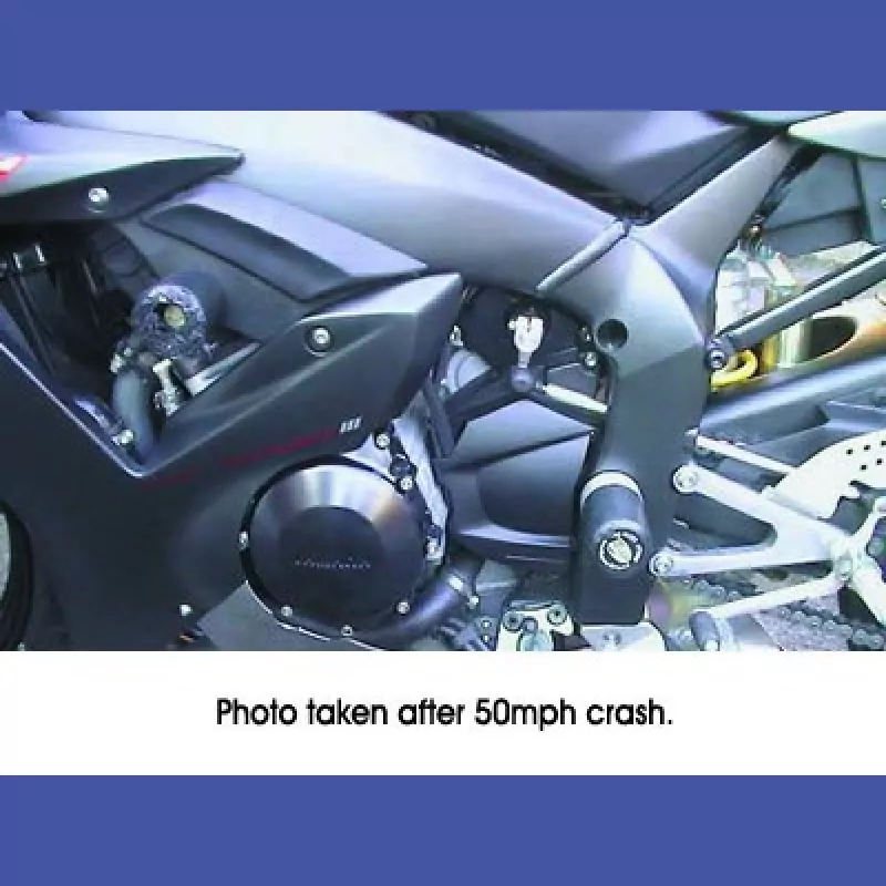 R&G Racing Sturzpads hinten "No Cut" Yamaha YZF R1 1998-2003