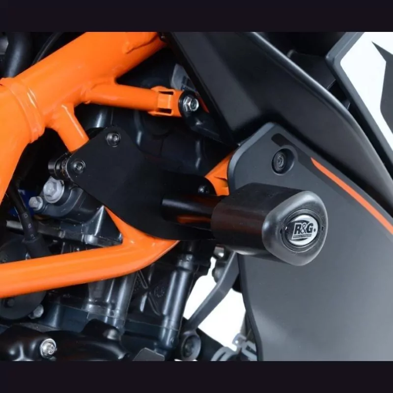 R&G Racing Sturzpads "No Cut" KTM RC 125 / 200 / 390 2014-2021