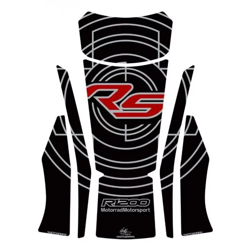 BMW R 1200 RS Motografix 3D Gel Tank Pad Protector TB025KRS