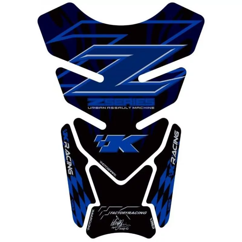 Motografix Kawasaki Z 750 / Z 800 / Z 1000 3D Gel Tank Pad Protector TK009KB