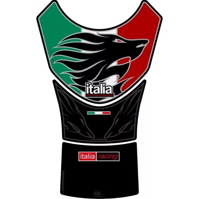 Aprilia Racing Universal Tank Pad Motografix 3D Gel Protector TA015T