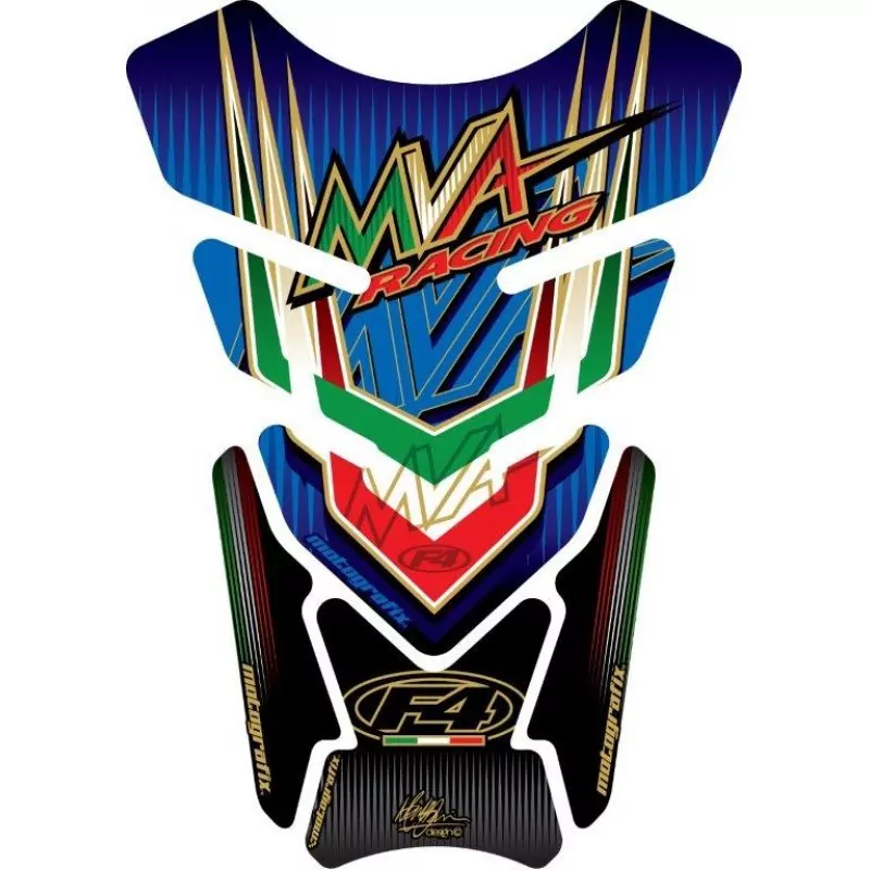 Motografix MV Agusta F4 3D Gel Tank Pad Protector TM001B