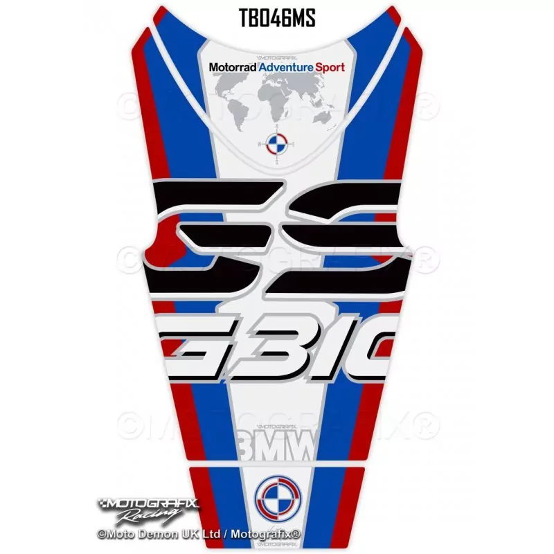 BMW G 310 GS Motografix 3D Gel Tank Pad Protector TB046MS